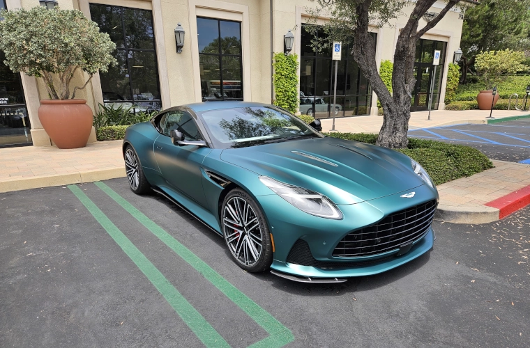 2024 Aston Martin DB12 - photo by Doug Berlie